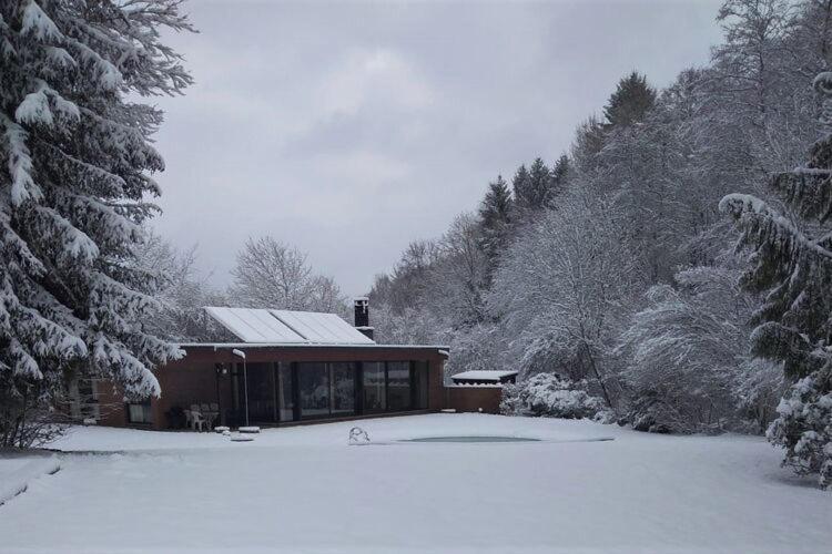 Luxury Villa With Swimming Pool Stavelot Exteriör bild