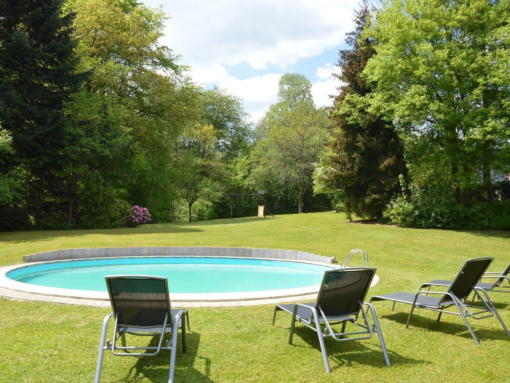 Luxury Villa With Swimming Pool Stavelot Exteriör bild